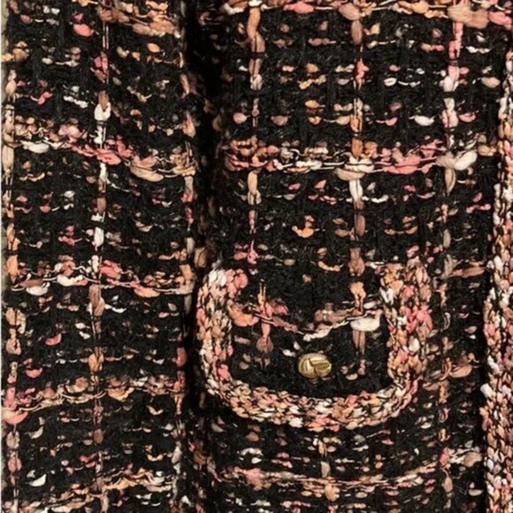 Multicolor Sioni Chanel-Style Long Sleeve Knit Cardigan Sweater (NWT) - Picture 2 of 8